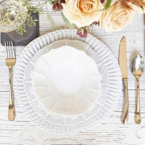 Incanto White Dinnerware